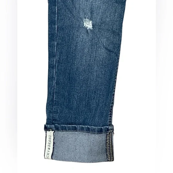 Lucky Brand Dylan Boyfriend Blue Denim Jeans Girl’s Size 14 - Picture 2 of 5